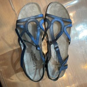 Naot Dorith Sandal in Polar Sea 39W